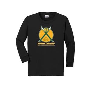 Loudoun Valley HS Theatre-Youth Unisex Long Sleeve Tee On-Demand Design Three