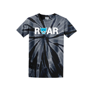 WAES-Adult Unisex Tie-Dye Shirt On-Demand Roar Logo