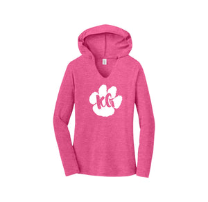 Kent Gardens On Demand-Womens Premium Perfect Tri Long Sleeve Hoodie On-Demand Paw