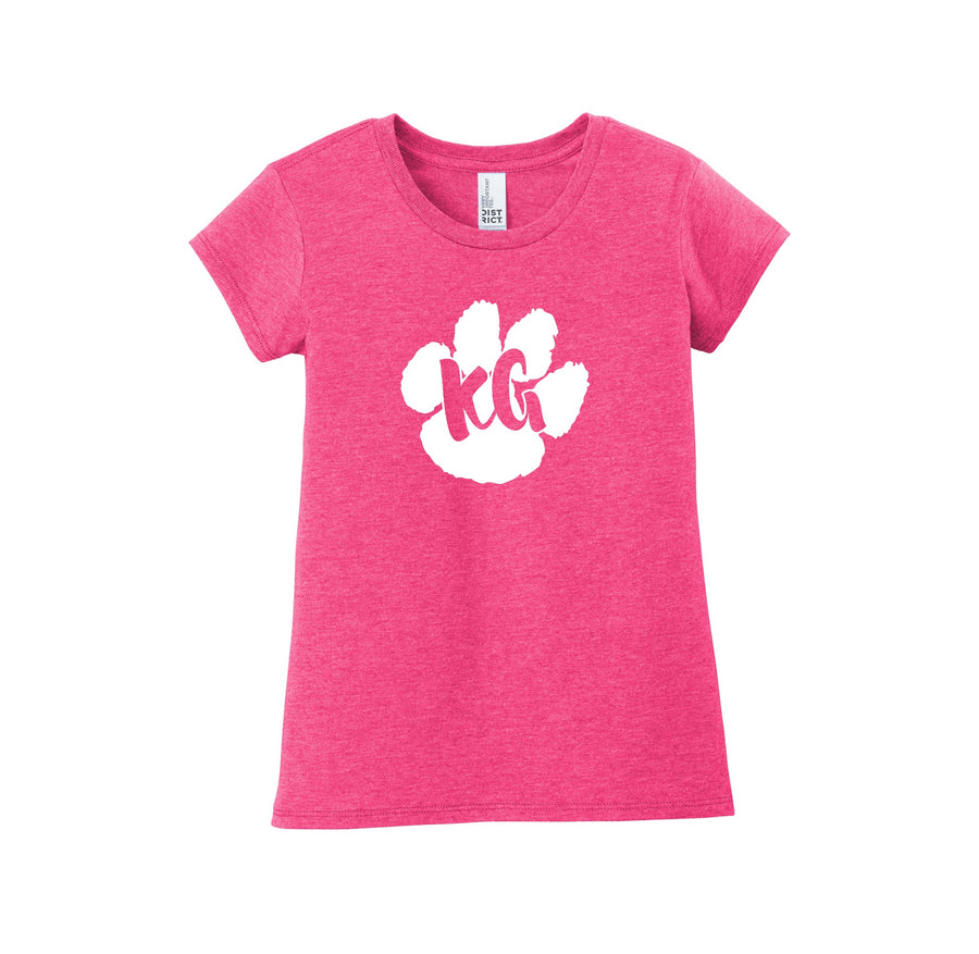 Kent Gardens On Demand-Girls Youth Premium Tee On-Demand Paw