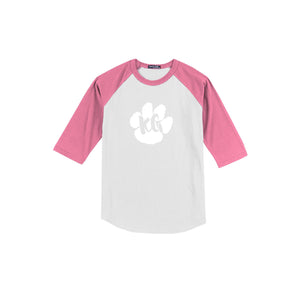 Kent Gardens On Demand-Youth Unisex Baseball Tee On-Demand Paw