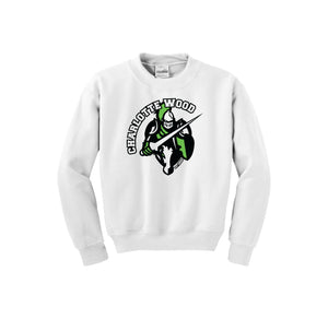 CWMS-Youth Unisex Gildan Crewneck Sweatshirt On-Demand Knight Logo