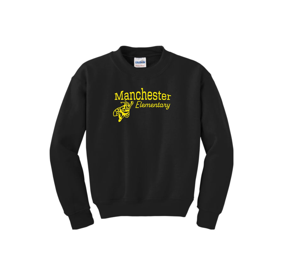 Manchester Elementary-Youth Unisex Crewneck Sweatshirt On-Demand