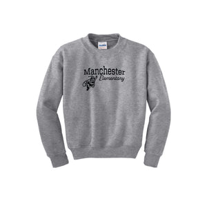 Manchester Elementary-Youth Unisex Crewneck Sweatshirt On-Demand