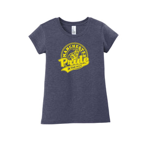 Manchester Elementary-Girls Youth Premium Tee On-Demand Pride Logo