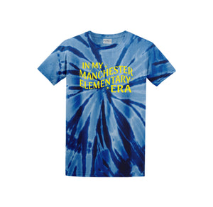 Manchester Elementary-Adult Unisex Tie-Dye Shirt On-Demand Pride LogoWavy Logo