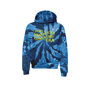 Manchester Elementary-Adult Unisex Tie-Dye Pullover Hooded Sweatshirt On-Demand_Pride Logo Wavy Logo