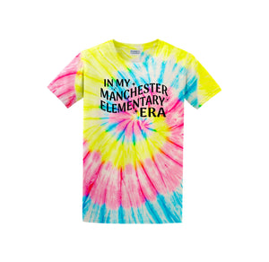 Manchester Elementary-Adult Unisex Tie-Dye Shirt On-Demand Pride LogoWavy Logo