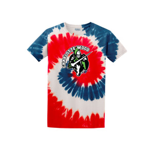 CWMS-Adult Unisex Port & Co Tie-Dye Shirt On-Demand Knight Logo