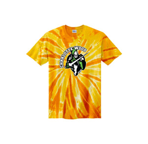 CWMS-Youth Unisex Port & Co Tie-Dye Shirt On-Demand Knight Logo