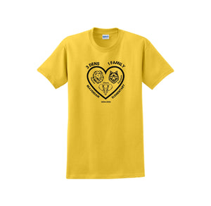 Beaverdam Elementary Den Shirts On Demand-Adult Unisex T-Shirt On-Demand Heart Logo