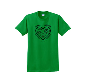 Beaverdam Elementary Den Shirts On Demand-Adult Unisex T-Shirt On-Demand Heart Logo