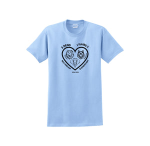 Beaverdam Elementary Den Shirts On Demand-Adult Unisex T-Shirt On-Demand Heart Logo