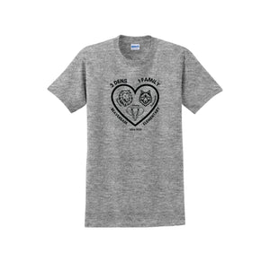 Beaverdam Elementary Den Shirts On Demand-Adult Unisex T-Shirt On-Demand Heart Logo