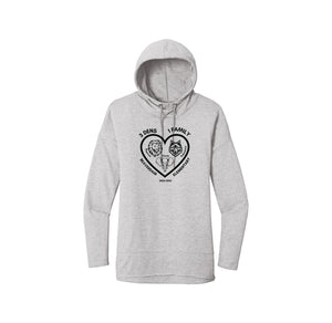 Beaverdam Elementary Den Shirts On Demand-Womens Premium Featherweight French Terry Hoodie On-Demand Heart Logo