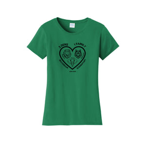 Beaverdam Elementary Den Shirts On Demand-Womens Fan Favorite Tee On-Demand Heart Logo