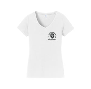 Kent Gardens On Demand-Womens Fan Favorite V-Neck Tee On-Demand Left Chest