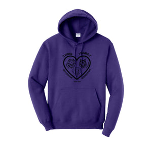 Beaverdam Elementary Den Shirts On Demand-Adult Unisex Hoodie On-Demand Heart Logo