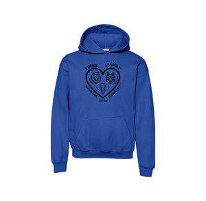 Beaverdam Elementary Den Shirts On Demand-Youth Unisex Hoodie On-Demand Heart Logo