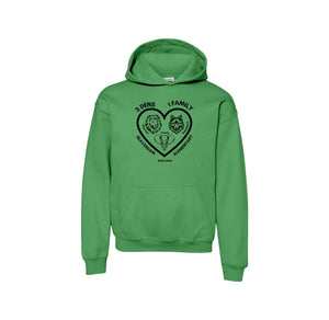 Beaverdam Elementary Den Shirts On Demand-Youth Unisex Hoodie On-Demand Heart Logo