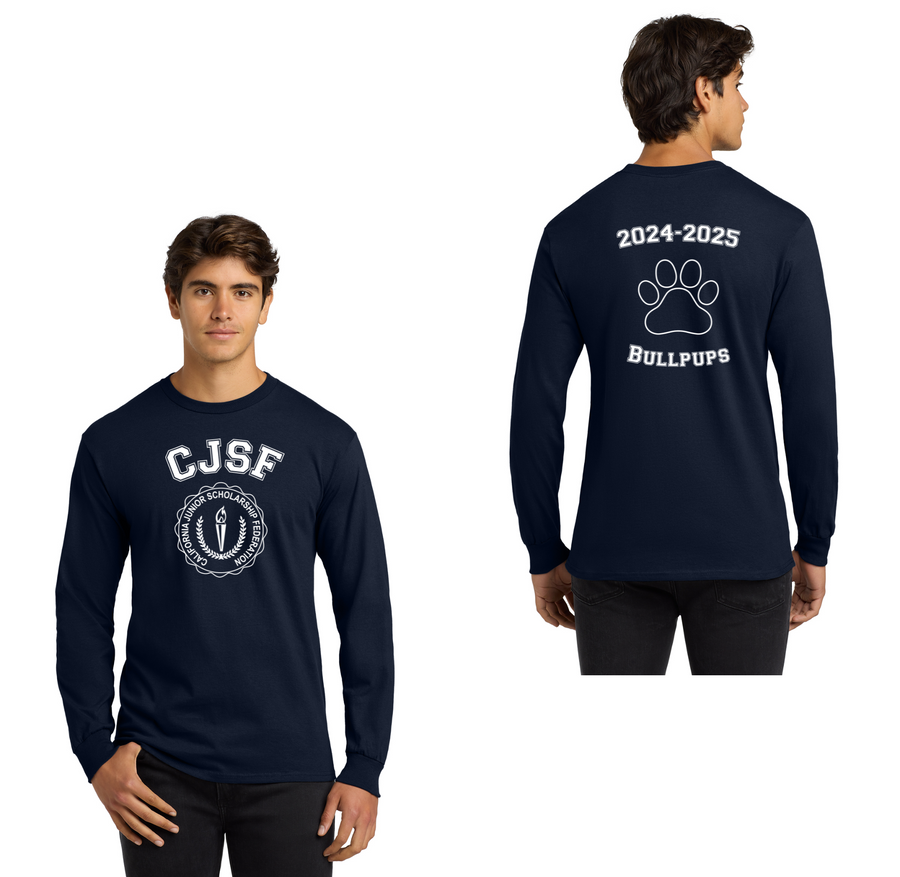 CJSF Spirit Wear 2024-25 On-Demand-Adult Unisex Long Sleeve Tee