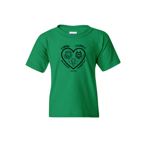 Beaverdam Elementary Den Shirts On Demand-Youth Unisex T-Shirt On-Demand Heart Logo