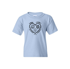 Beaverdam Elementary Den Shirts On Demand-Youth Unisex T-Shirt On-Demand Heart Logo