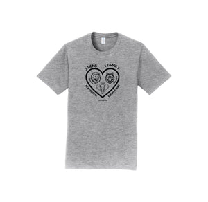 Beaverdam Elementary Den Shirts On Demand-Adult Unisex Fan Favorite Premium Tee On-Demand Heart Logo