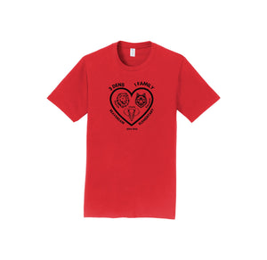 Beaverdam Elementary Den Shirts On Demand-Adult Unisex Fan Favorite Premium Tee On-Demand Heart Logo