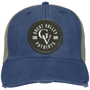 Great Valley High School On Demand-OL102 Distressed Ollie Cap - Circle Patch