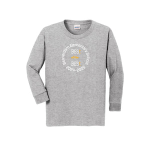 Beaverdam Elementary Den Shirts On Demand-Youth Unisex Long Sleeve Tee On-Demand Circle Logo