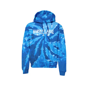 Harvey Clarke-Adult Unisex Tie-Dye Pullover Hooded Sweatshirt On-Demand Pioneer