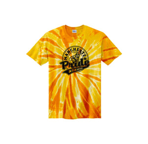 Manchester Elementary-Youth Unisex Tie-Dye Shirt On-Demand Pride Logo