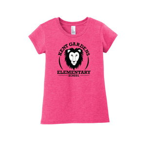 Kent Gardens On Demand-Girls Youth Premium Tee On-Demand Lion