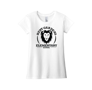 Kent Gardens On Demand-Girls Youth Premium Tee On-Demand Lion