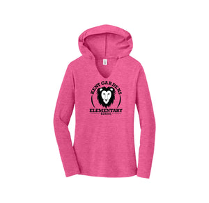 Kent Gardens On Demand-Womens Premium Perfect Tri Long Sleeve Hoodie On-Demand Lion