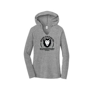 Kent Gardens On Demand-Womens Premium Perfect Tri Long Sleeve Hoodie On-Demand Lion