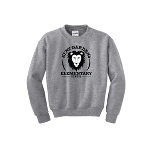 Kent Gardens On Demand-Youth Unisex Crewneck Sweatshirt On-Demand Lion