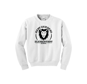 Kent Gardens On Demand-Youth Unisex Crewneck Sweatshirt On-Demand Lion