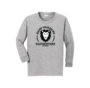 Kent Gardens On Demand-Youth Unisex Long Sleeve Tee On-Demand Lion