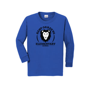 Kent Gardens On Demand-Youth Unisex Long Sleeve Tee On-Demand Lion