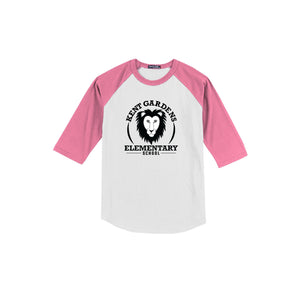 Kent Gardens On Demand-Youth Unisex Baseball Tee On-Demand Lion