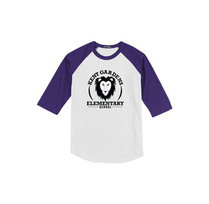 Kent Gardens On Demand-Youth Unisex Baseball Tee On-Demand Lion