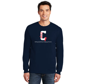 Conejo Academy Spirit Wear 2024-25-Adult Unisex Long Sleeve Tee C Logo