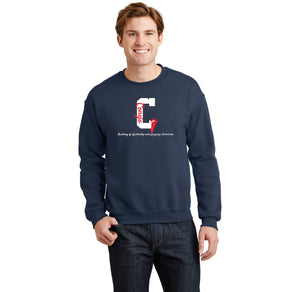 Conejo Academy Spirit Wear 2024-25-Adult Unisex Crewneck Sweatshirt C Logo