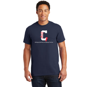 Conejo Academy Spirit Wear 2024-25-Adult Unisex T-Shirt C Logo