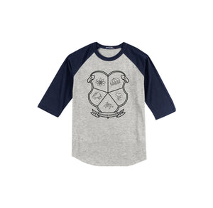 Falcon Ridge Elementary-Adult Unisex Baseball Tee On-Demand CREST