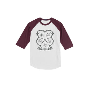 Falcon Ridge Elementary-Youth Unisex Baseball Tee On-Demand CREST