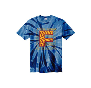 Falcon Ridge Elementary-Youth Unisex Tie-Dye Shirt On-Demand BIG F