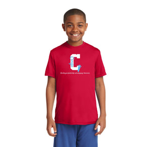 Conejo Academy Spirit Wear 2024-25-Youth Unisex Dri-Fit Shirt C Logo